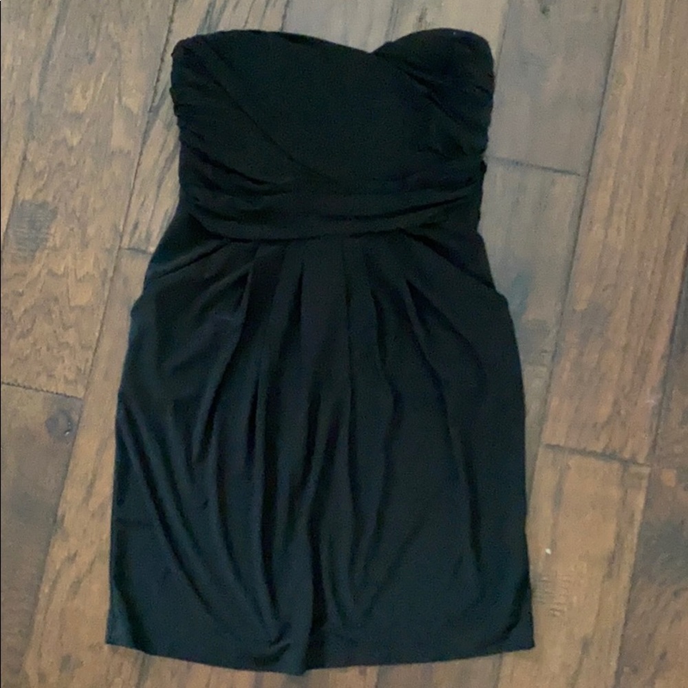 Simple little black mini dress